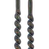 USA-Made Twisted Spiral Cane: Camo Durable Colorwood Laminate Wooden Colortone Walking Canes - Tophatter Daily Deals