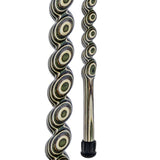 USA-Made Twisted Spiral Cane: Field & Stream Durable Laminate Wooden Colortone Walking Canes - Tophatter Daily Deals