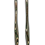 USA-Made Twisted Field & Stream Cane: Colorwood Laminate Wooden Colortone Walking Canes - Tophatter Daily Deals