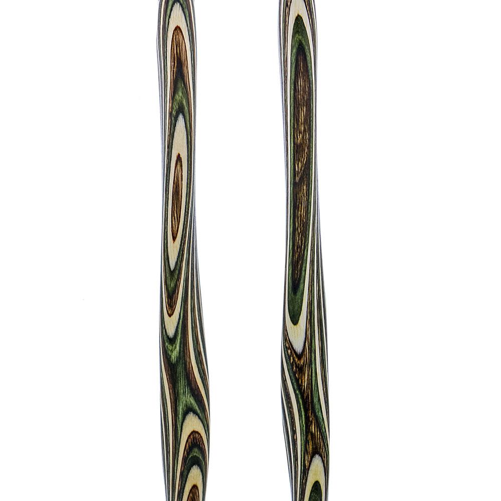 USA-Made Twisted Field & Stream Cane: Colorwood Laminate Wooden Colortone Walking Canes - Tophatter Daily Deals