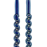 USA-Made Twisted Spiral Cane: Highlander Blue Durable Laminate Wooden Colortone Walking Canes - Tophatter Daily Deals