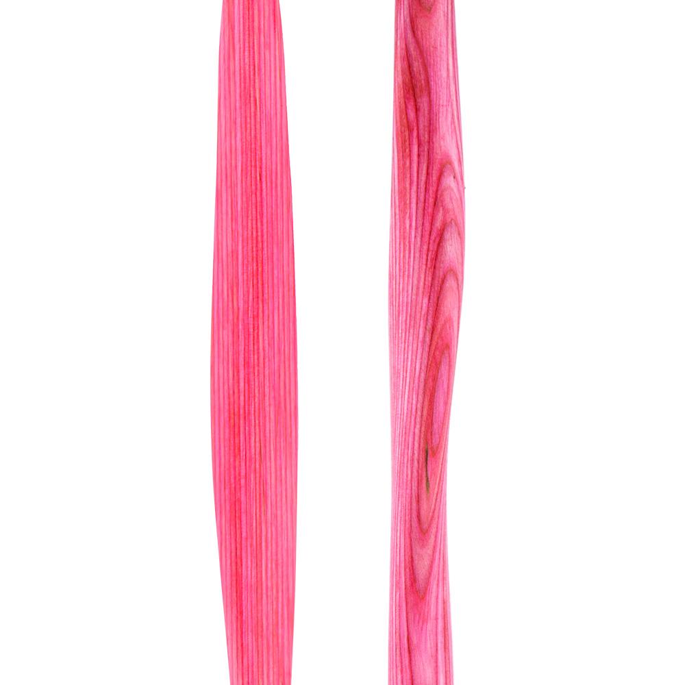USA-Made Twisted Chic Pink Cane: Vibrant Colorwood Laminate Wooden Colortone Walking Canes - Tophatter Daily Deals