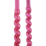 USA-Made Twisted Spiral Cane: Pink Vibrant Colorwood Laminate Wooden Colortone Walking Canes - Tophatter Daily Deals