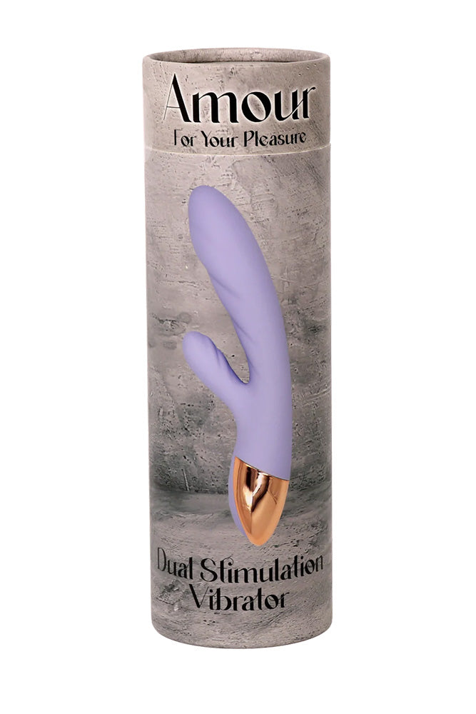 Amour - Dual Stimulation Warming Vibrator Sex Toy - Tophatter Daily Deals