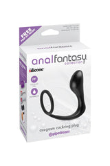 Pipedream - Anal Fantasy - Ass-gasm Cock Ring Butt Plug - Black Sex Toy - Tophatter Daily Deals