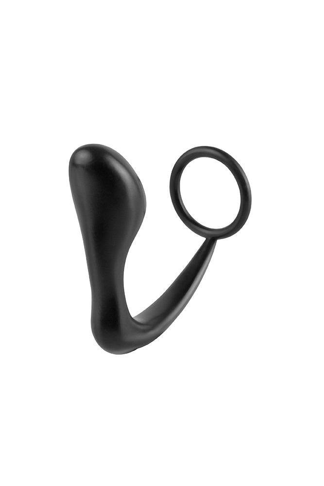 Pipedream - Anal Fantasy - Ass-gasm Cock Ring Butt Plug - Black Sex Toy - Tophatter Daily Deals