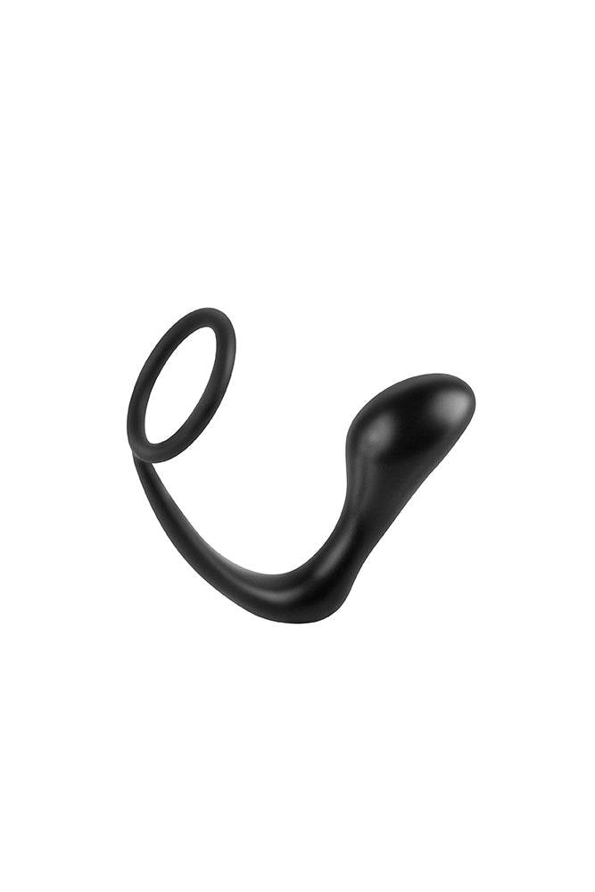 Pipedream - Anal Fantasy - Ass-gasm Cock Ring Butt Plug - Black Sex Toy - Tophatter Daily Deals