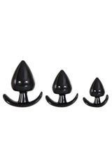 Evolved - Anal Delights Training Plug Kit - Black Sex Toy - Tophatter Daily Deals