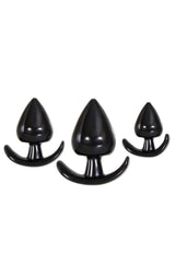 Evolved - Anal Delights Training Plug Kit - Black Sex Toy - Tophatter Daily Deals