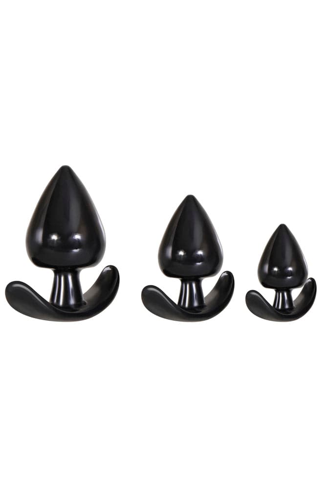 Evolved - Anal Delights Training Plug Kit - Black Sex Toy - Tophatter Daily Deals