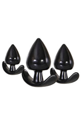 Evolved - Anal Delights Training Plug Kit - Black Sex Toy - Tophatter Daily Deals