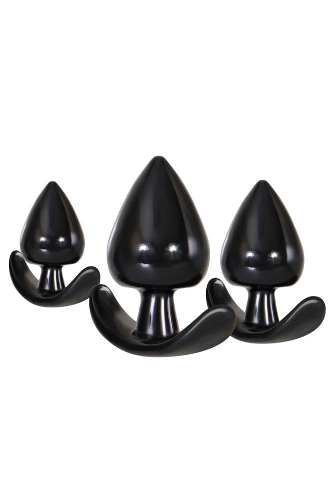 Evolved - Anal Delights Training Plug Kit - Black Sex Toy - Tophatter Daily Deals