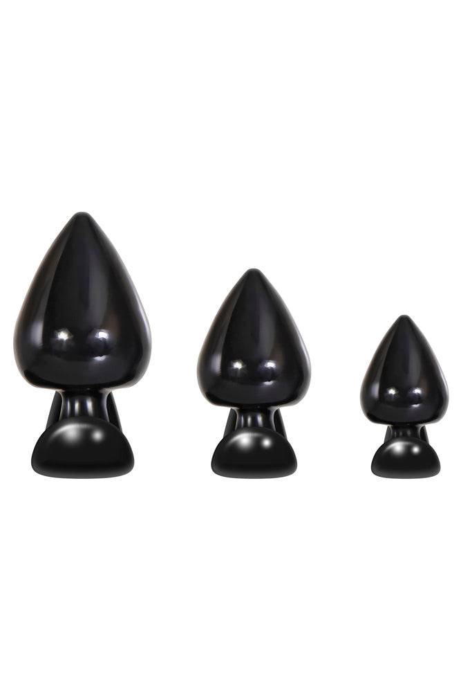 Evolved - Anal Delights Training Plug Kit - Black Sex Toy - Tophatter Daily Deals