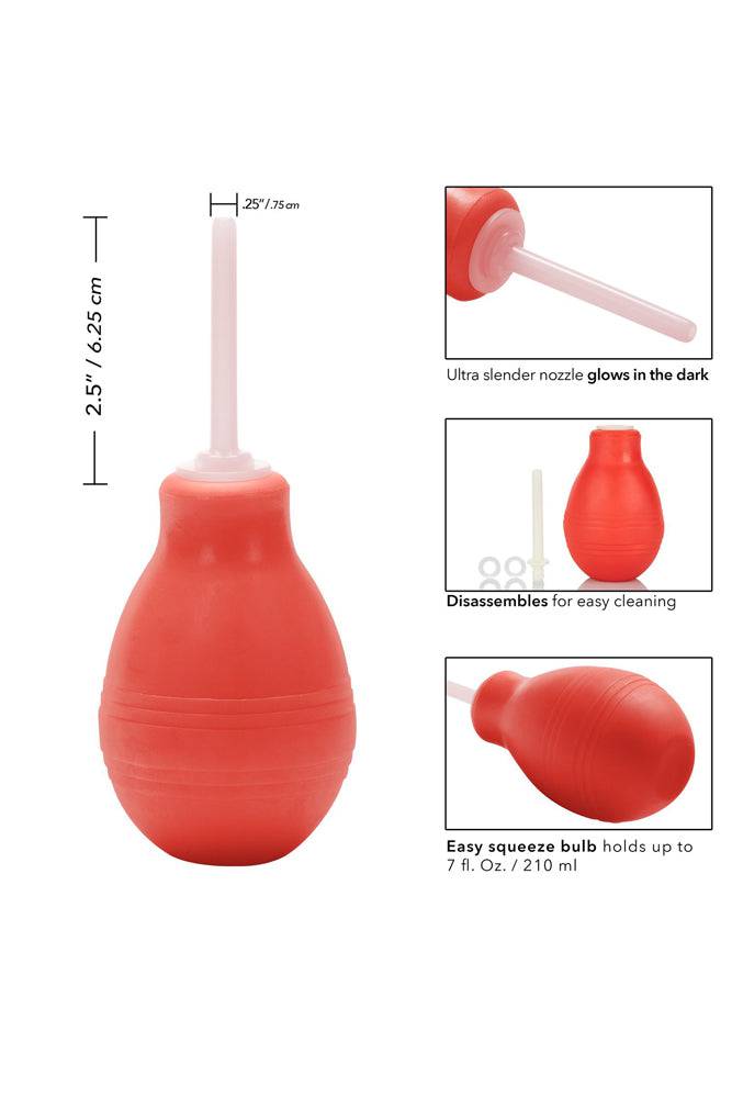 Cal Exotics - Anal Douche - Red Sex Toy - Tophatter Daily Deals