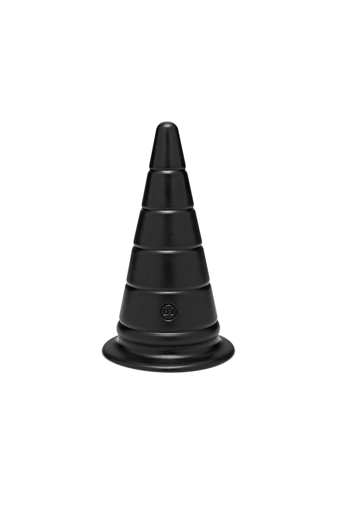 Doc Johnson - TitanMen - Anal Stretcher 6 Inch Cone Plug - Black Sex Toy - Tophatter Daily Deals