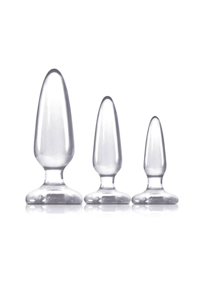 NS Novelties - Jelly Rancher - Trainer Plug Kit - Clear Sex Toy - Tophatter Daily Deals