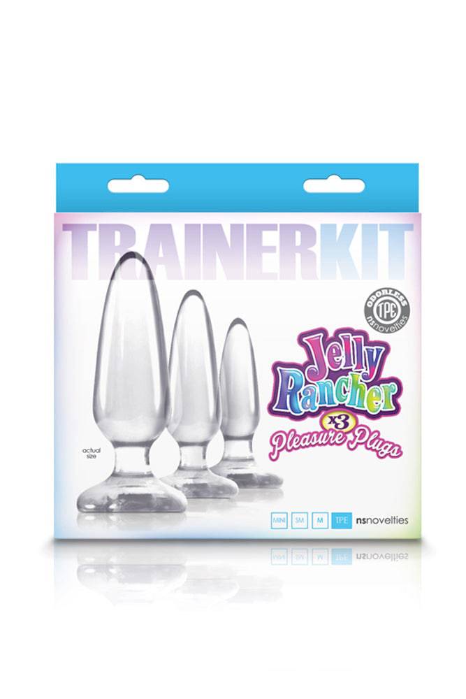 NS Novelties - Jelly Rancher - Trainer Plug Kit - Clear Sex Toy - Tophatter Daily Deals