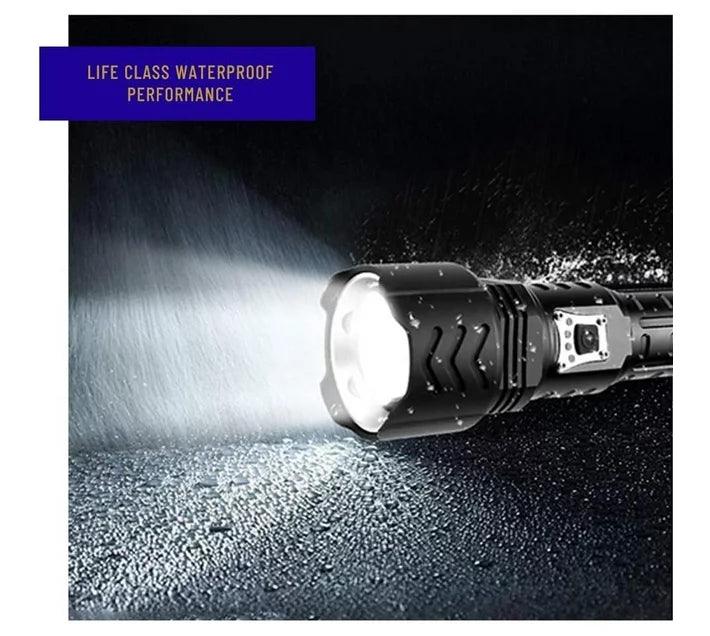 ANDOWL 2x 26650 TORCH, HIGH POWERED - Q-SD011 - Tophatter's Army Deals FLASHLIGHTS - Tophatter Daily Deals