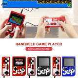 ANDOWL HANDHELD NES 8-BIT CONSOLE, 400-IN-1 - Tophatter's Army Deals GADGETS - Tophatter Daily Deals