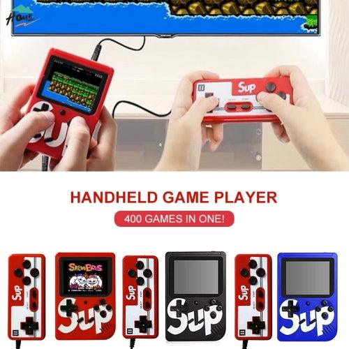 ANDOWL HANDHELD NES 8-BIT CONSOLE, 400-IN-1 - Tophatter's Army Deals GADGETS - Tophatter Daily Deals