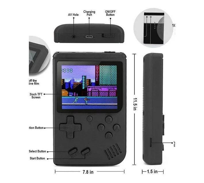 ANDOWL HANDHELD NES 8-BIT CONSOLE, 400-IN-1 - Tophatter's Army Deals GADGETS - Tophatter Daily Deals
