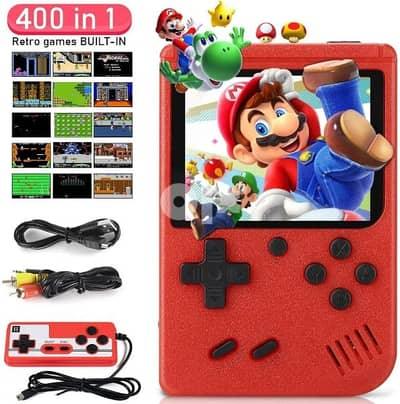 ANDOWL HANDHELD NES 8-BIT CONSOLE, 400-IN-1 - Tophatter's Army Deals GADGETS - Tophatter Daily Deals