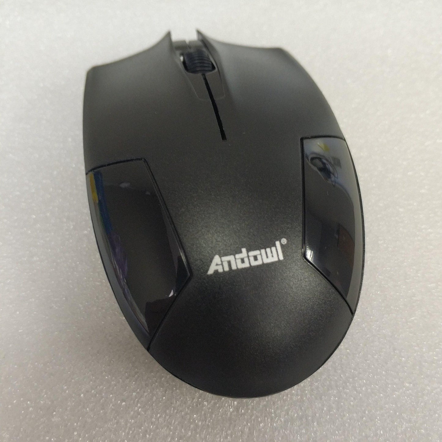 ANDOWL QM76 WIRELESS OPTICAL MOUSE - Tophatter's Army Deals CCTV - Tophatter Daily Deals