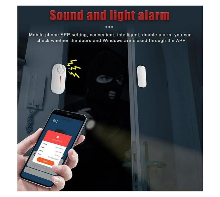 ANDOWL WI-FI DOOR/WINDOW SIREN - Q-MC55 - Tophatter's Army Deals ALARM SYSTEMS - Tophatter Daily Deals