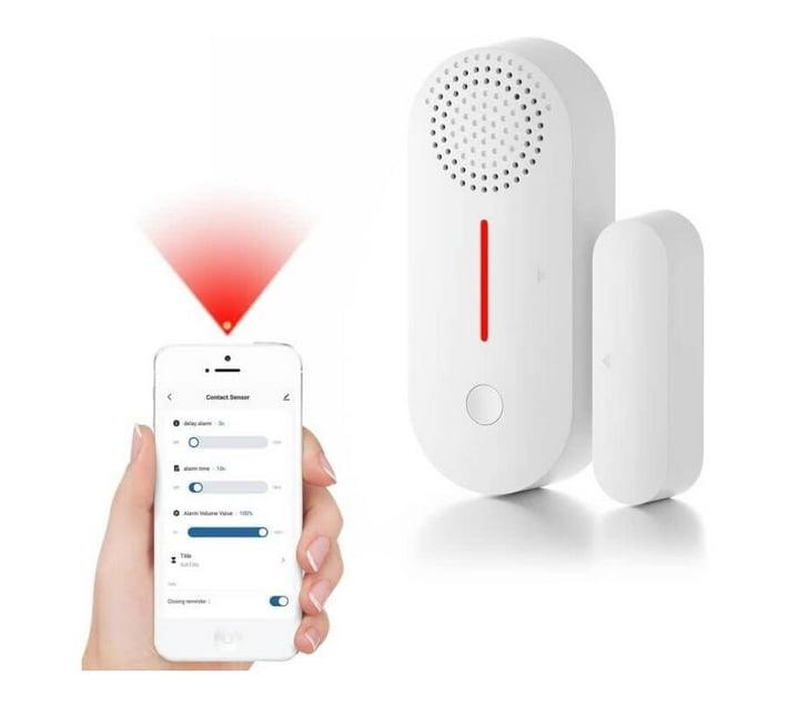 ANDOWL WI-FI DOOR/WINDOW SIREN - Q-MC55 - Tophatter's Army Deals ALARM SYSTEMS - Tophatter Daily Deals