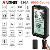 ANENG 4.7-Inch LCD Display 6000 Count AC/DC Digital Multimeter Home Improvement - Tophatter Daily Deals
