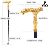 Animal Eagle Luxury Handle Walking Stick with 26cm Hidden Sword Self Defense-GS94 - Tophatter Daily Deals
