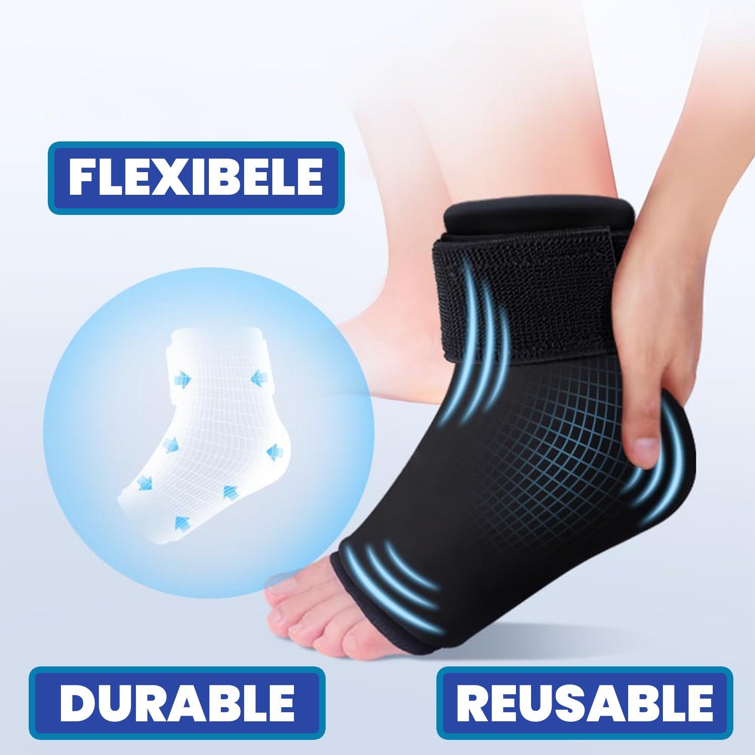 Ankle Ice Pack - Foot Ice Pack Wrap Ice Pack Wrap Hot Cold Therapy Cooling Sock Health & Beauty - Tophatter Daily Deals