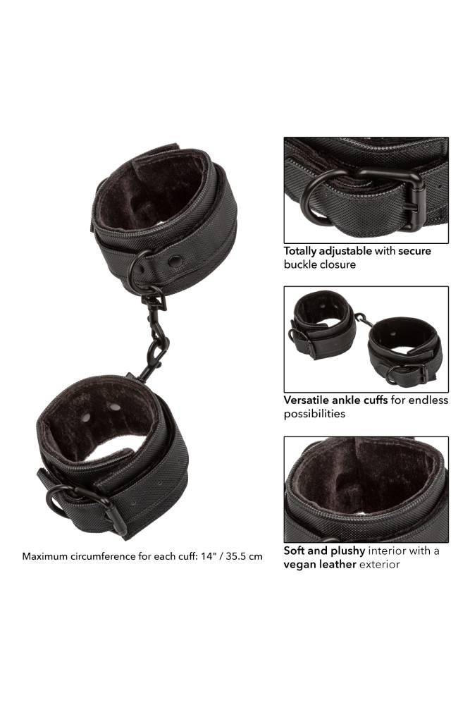 Cal Exotics - Boundless - Ankle Cuffs - Black BDSM - Tophatter Daily Deals