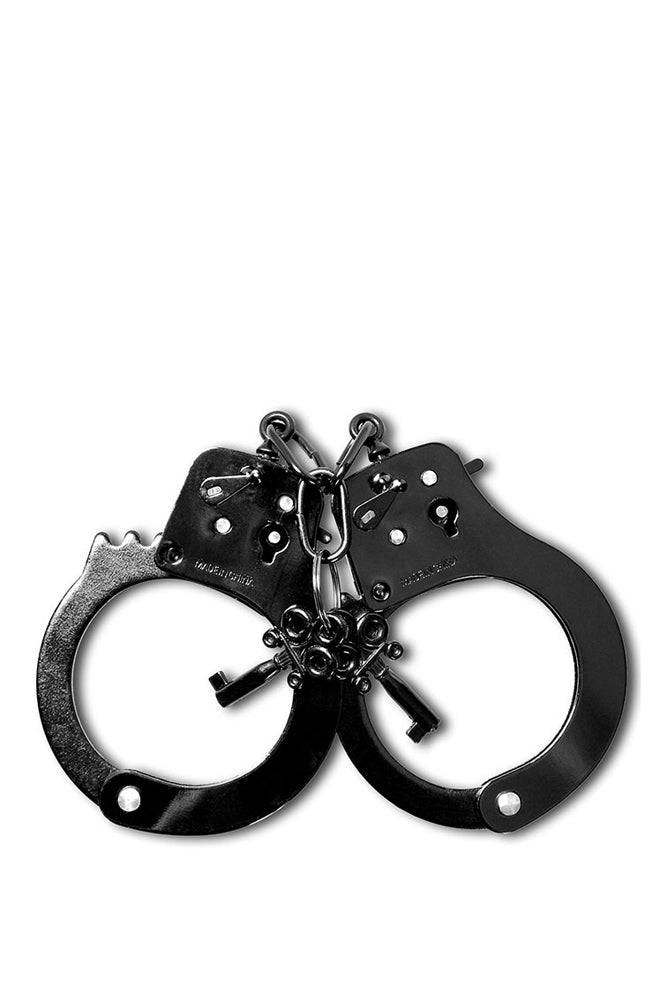 Pipedream - Fetish Fantasy - Anodized Cuffs - Assorted Colors Black BDSM - Tophatter Daily Deals