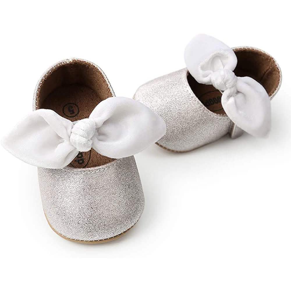 Antheron Baby Girls Mary Jane Flats with Bowknot Kids' & Baby Clothing - Tophatter Daily Deals