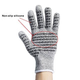 Anti-Cut Gloves 5 Grade Safety Cut Proof Stab Resistant Stainless Steel Home Improvement - Tophatter Daily Deals