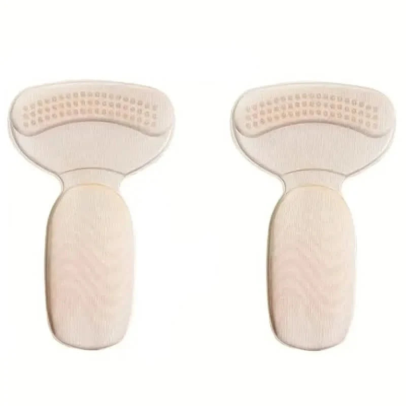 Anti-Drop Heel Half-Size Pads Beige Women's Shoes - Tophatter Daily Deals