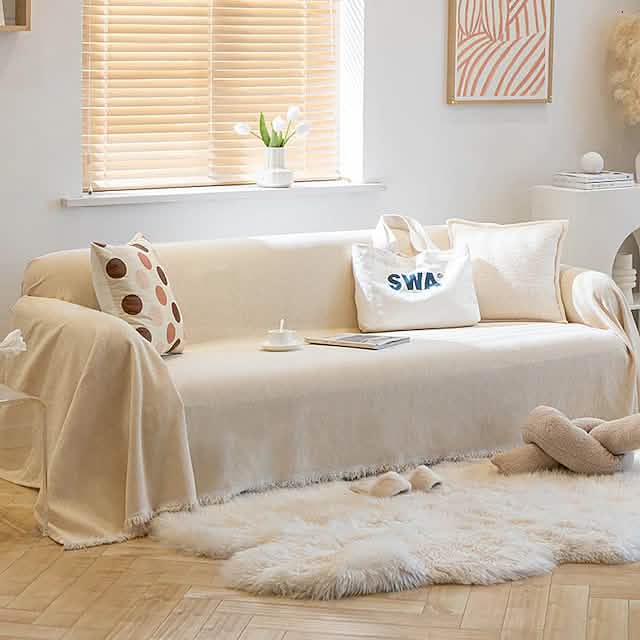 Anti-Scratch Cat Sofa Blanket Khaki Furniture & Decor - Tophatter Daily Deals