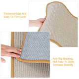 Anti-Slip Mat Horizontal Cat Floor Scratching Pad Rug Pet Supplies - Tophatter Daily Deals