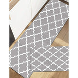 Anti-Slip Waterproof Kitchen Mat Carpet Gray Kitchen Storage - Tophatter Daily Deals