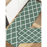 Anti-Slip Waterproof Kitchen Mat Carpet Green Kitchen Storage - Tophatter Daily Deals