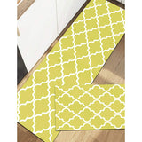 Anti-Slip Waterproof Kitchen Mat Carpet Yellow Kitchen Storage - Tophatter Daily Deals