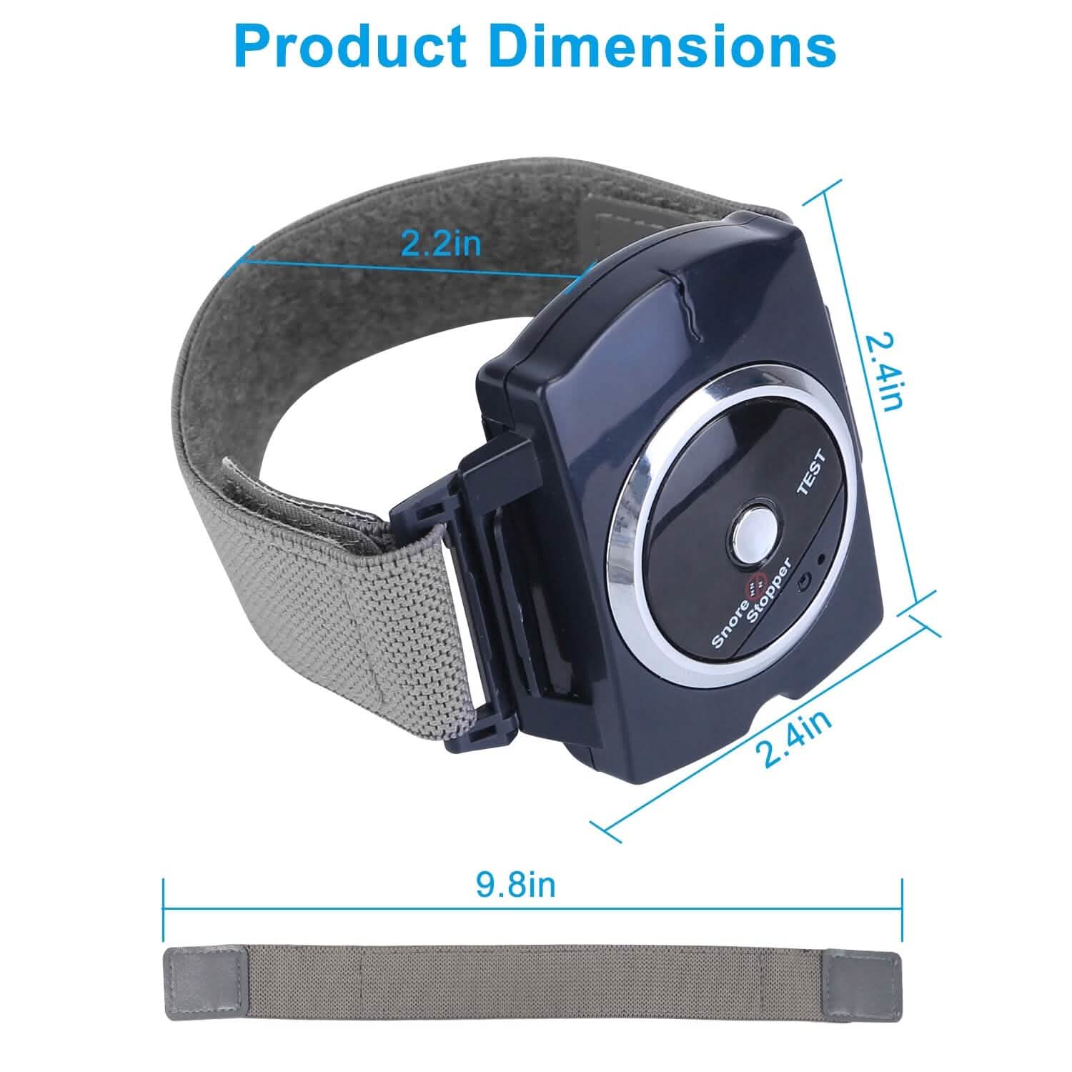 Anti-Snore Infrared Wristband with Conductive Film Health & Wellness - Tophatter Daily Deals