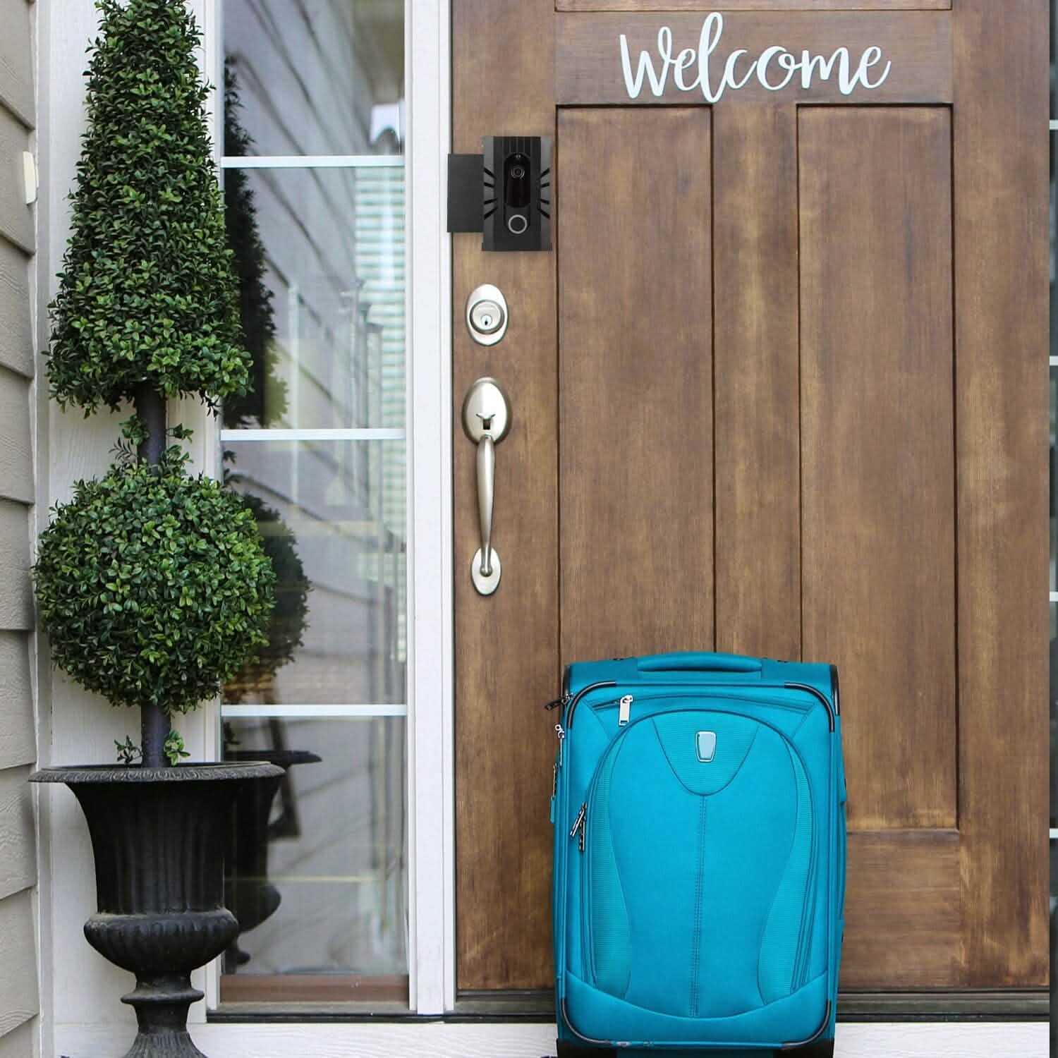 Anti Theft Video Doorbell Door Mount Fit for Most Doorbell Camera Accessories Smart Home & Security - Tophatter Daily Deals