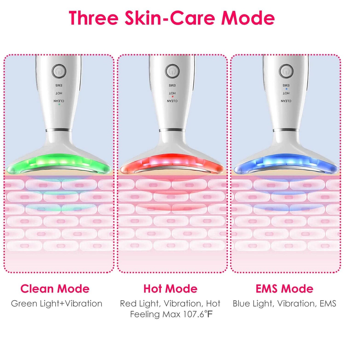 Anti Wrinkles Face Neck Massager Double Chin Reducer Beauty & Personal Care - Tophatter Daily Deals