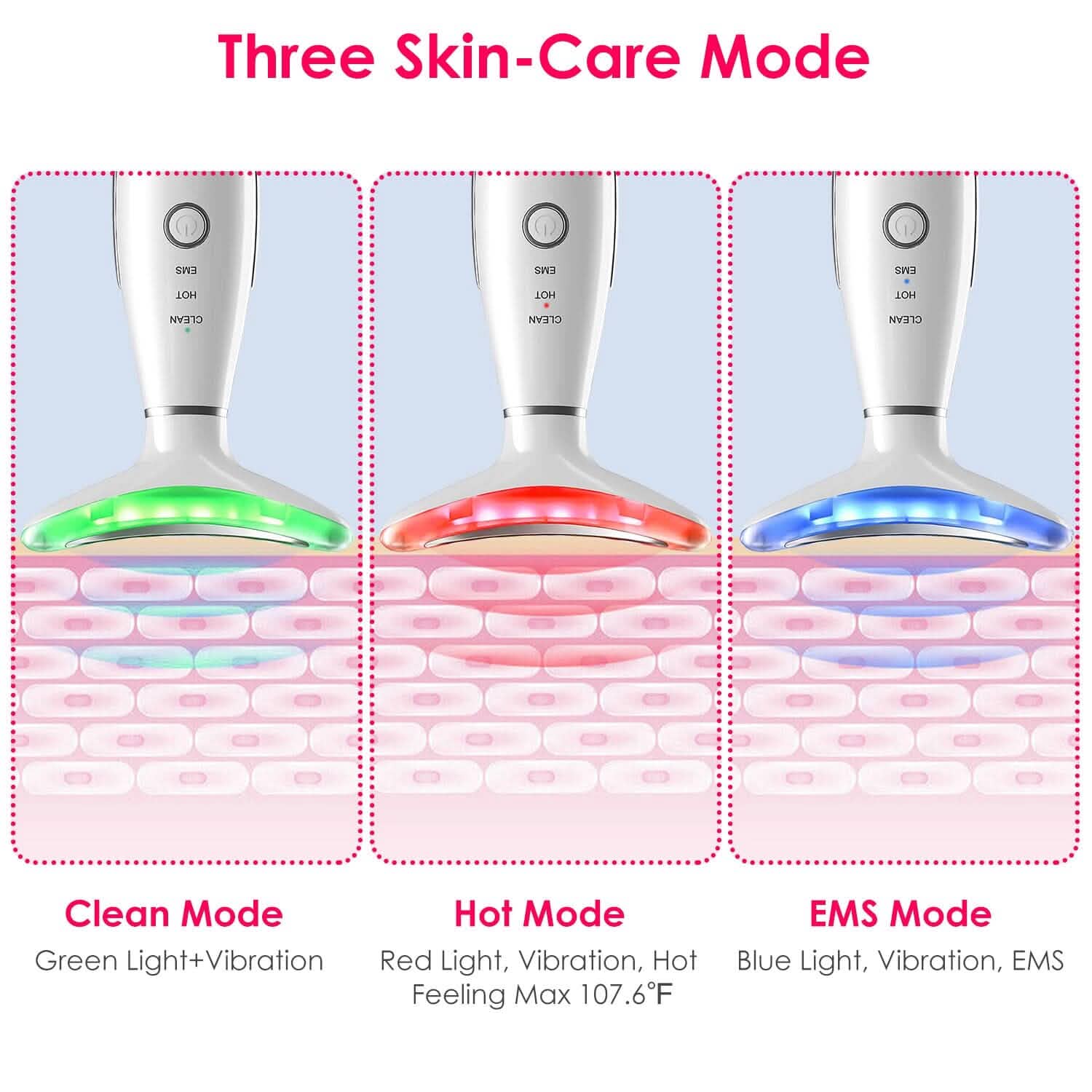 Anti Wrinkles Face Neck Massager Double Chin Reducer Beauty & Personal Care - Tophatter Daily Deals