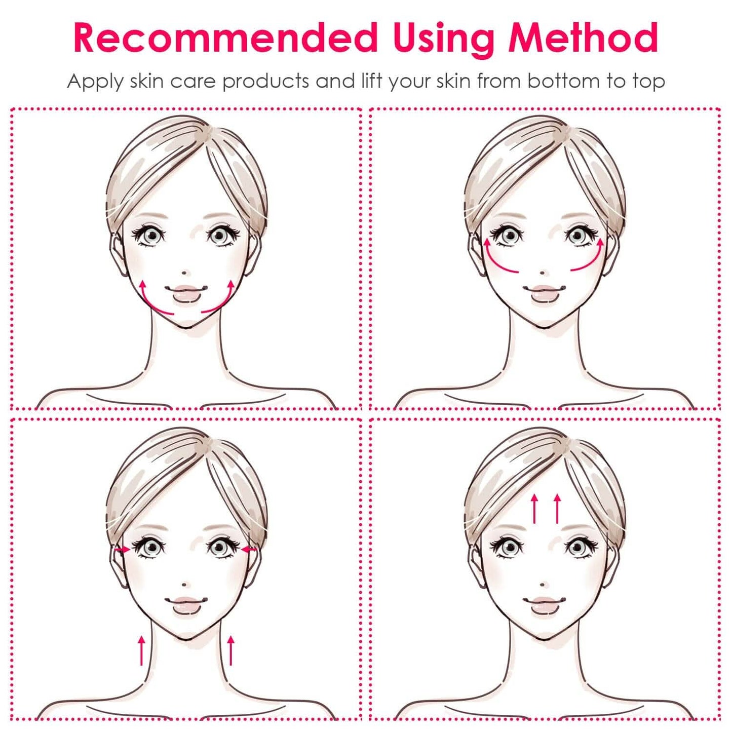 Anti Wrinkles Face Neck Massager Double Chin Reducer Beauty & Personal Care - Tophatter Daily Deals