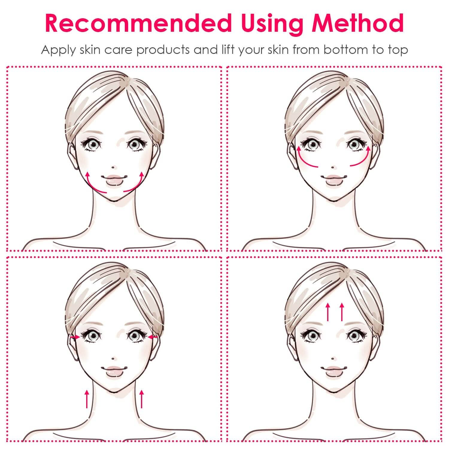 Anti Wrinkles Face Neck Massager Double Chin Reducer Beauty & Personal Care - Tophatter Daily Deals