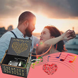 Antique Engraved Musical Box Can't Help Falling in Love Toys & Games - Tophatter Daily Deals