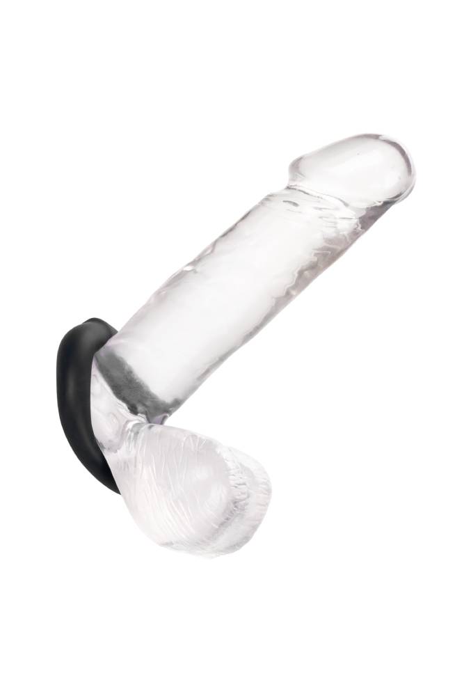 Cal Exotics - Alpha - Liquid Silicone Optimum Ring - Black Sex Toy - Tophatter Daily Deals